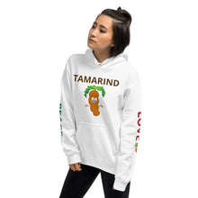 Load image into Gallery viewer, The Tamarind Man's Jam Peace Love Tamarind Unisex Hoodie