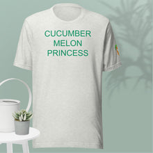 Load image into Gallery viewer, The Tamarind Man&#39;s Jam Cucumber Melon Princess Unisex t-shirt
