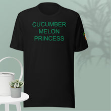 Load image into Gallery viewer, The Tamarind Man&#39;s Jam Cucumber Melon Princess Unisex t-shirt
