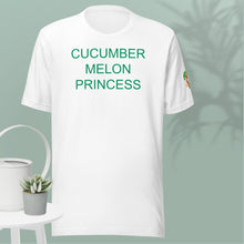 Load image into Gallery viewer, The Tamarind Man&#39;s Jam Cucumber Melon Princess Unisex t-shirt
