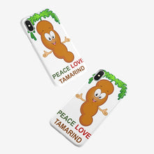 Load image into Gallery viewer, The Tamarind Man&#39;s Jam Peace Love Tamarind iPhone case
