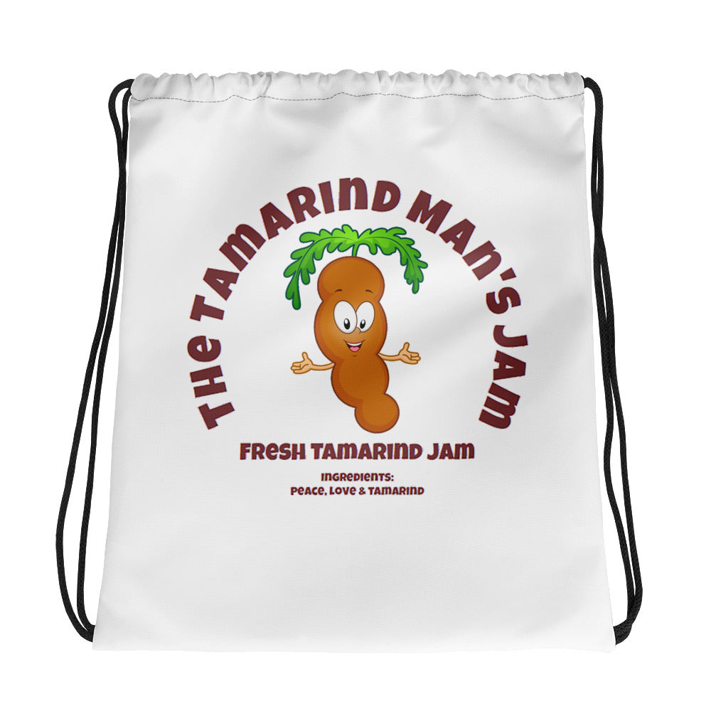 The Tamarind Man's Jam Drawstring bag