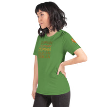 Load image into Gallery viewer, The Tamarind Man&#39;s Jam Durian x5 Short-Sleeve Unisex T-Shirt
