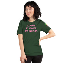 Load image into Gallery viewer, The Tamarind Man&#39;s Jam Lotus Flower Princess Short-Sleeve Unisex T-Shirt
