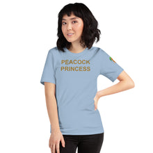 Load image into Gallery viewer, The Tamarind Man&#39;s Jam Peacock Princess Short-Sleeve Unisex T-Shirt
