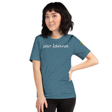 Load image into Gallery viewer, The Tamarind Man&#39;s Jam Sao Lanna White Short-Sleeve Unisex T-Shirt
