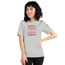 Load image into Gallery viewer, The Tamarind Man&#39;s Jam Poppy x5 Short-Sleeve Unisex T-Shirt
