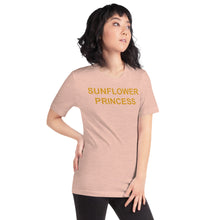 Load image into Gallery viewer, The Tamarind Man&#39;s Jam Sunflower Princess Short-Sleeve Unisex T-Shirt
