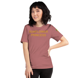 The Tamarind Man's Jam Sunflower Princess Short-Sleeve Unisex T-Shirt