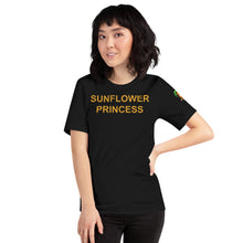 Load image into Gallery viewer, The Tamarind Man&#39;s Jam Sunflower Princess Short-Sleeve Unisex T-Shirt
