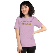 Load image into Gallery viewer, The Tamarind Man&#39;s Jam Marigold Princess Short-Sleeve Unisex T-Shirt
