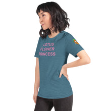 Load image into Gallery viewer, The Tamarind Man&#39;s Jam Lotus Flower Princess Short-Sleeve Unisex T-Shirt
