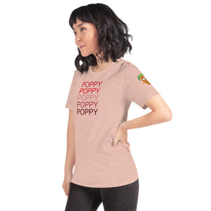 The Tamarind Man's Jam Poppy x5 Short-Sleeve Unisex T-Shirt