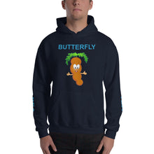 Load image into Gallery viewer, The Tamarind Man&#39;s Jam Butterfly Pea Tea Unisex Hoodie
