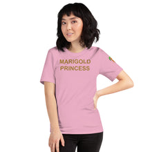 Load image into Gallery viewer, The Tamarind Man&#39;s Jam Marigold Princess Short-Sleeve Unisex T-Shirt
