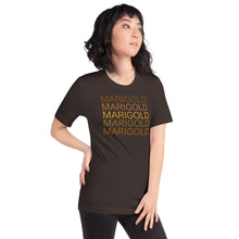 Load image into Gallery viewer, The Tamarind Man&#39;s Jam Marigold x5 Short-Sleeve Unisex T-Shirt
