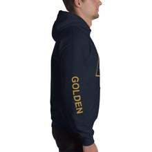 Load image into Gallery viewer, The Tamarind Man&#39;s Jam Golden Triangle Unisex Hoodie
