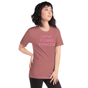 The Tamarind Man's Jam Lotus Flower Princess Short-Sleeve Unisex T-Shirt