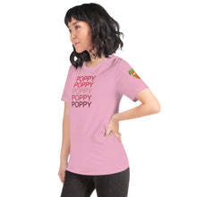 Load image into Gallery viewer, The Tamarind Man&#39;s Jam Poppy x5 Short-Sleeve Unisex T-Shirt
