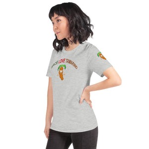 The Tamarind Man's Jam Arched Peace Love Tamarind Short-Sleeve Unisex T-Shirt