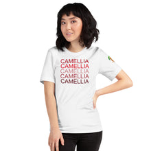 Load image into Gallery viewer, The Tamarind Man&#39;s Jam Camellia x5 Short-Sleeve Unisex T-Shirt
