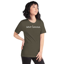 Load image into Gallery viewer, The Tamarind Man&#39;s Jam Sao Lanna White Short-Sleeve Unisex T-Shirt
