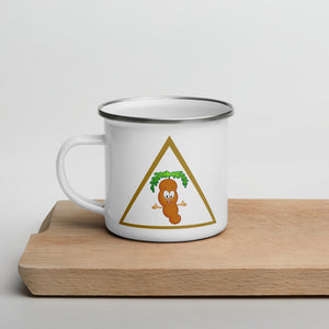 The Tamarind Man's Jam Golden Triangle Enamel Mug