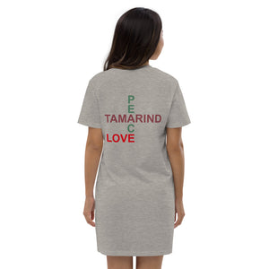 The Tamarind Man's PLT Puzzle Organic cotton t-shirt dress