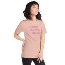 Load image into Gallery viewer, The Tamarind Man&#39;s Jam Lotus Flower Princess Short-Sleeve Unisex T-Shirt
