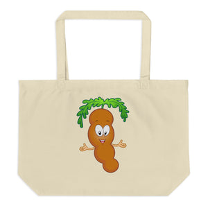 The Tamarind Man's Jam Save The Bees and Love Large organic tote bag