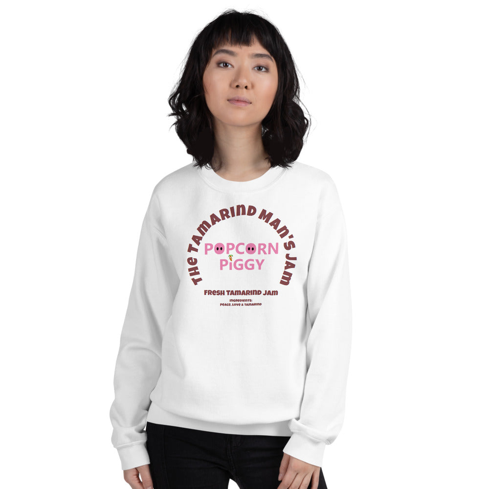 The Tamarind Man's Jam Popcorn Piggy Unisex Sweatshirt