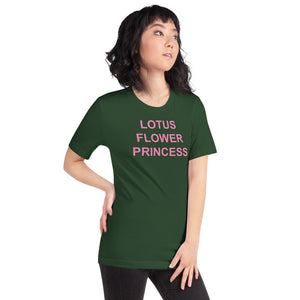 The Tamarind Man's Jam Lotus Flower Princess Short-Sleeve Unisex T-Shirt