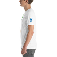 Load image into Gallery viewer, The Tamarind Man&#39;s Jam Tam Tam Special Colon Cancer Awareness Short-Sleeve Unisex T-Shirt
