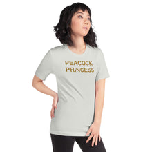 Load image into Gallery viewer, The Tamarind Man&#39;s Jam Peacock Princess Short-Sleeve Unisex T-Shirt
