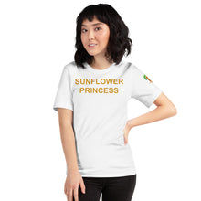 Load image into Gallery viewer, The Tamarind Man&#39;s Jam Sunflower Princess Short-Sleeve Unisex T-Shirt
