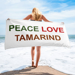 The Tamarind Man's Jam Peace Love Tamarind Towel