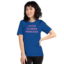 Load image into Gallery viewer, The Tamarind Man&#39;s Jam Lotus Flower Princess Short-Sleeve Unisex T-Shirt
