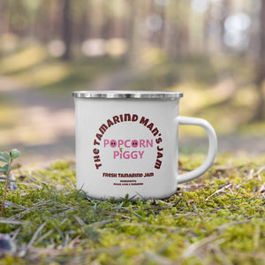 The Tamarind Man's Jam Popcorn Piggy Enamel Mug