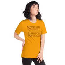 Load image into Gallery viewer, The Tamarind Man&#39;s Jam Marigold x5 Short-Sleeve Unisex T-Shirt
