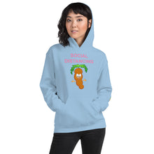 Load image into Gallery viewer, The Tamarind Man&#39;s Jam Limited Edition Tam Tam Social Distancing Pink Unisex Hoodie
