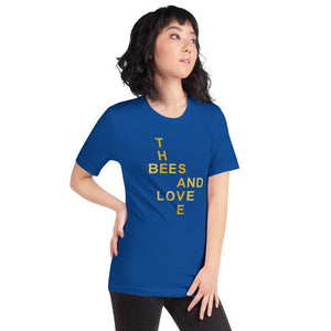 The Tamarind Man's Jam Save The Bees and Love Short-Sleeve Unisex T-Shirt