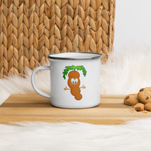 Load image into Gallery viewer, The Tamarind Man&#39;s Jam Save The Bees and Love Enamel Mug
