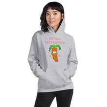 Load image into Gallery viewer, The Tamarind Man&#39;s Jam Limited Edition Tam Tam Social Distancing Pink Unisex Hoodie
