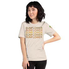 Load image into Gallery viewer, The Tamarind Man&#39;s Jam Sunflower x5 Short-Sleeve Unisex T-Shirt
