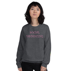 The Tamarind Man's jam Limited Edition Social Distancing Pink Unisex Sweatshirt