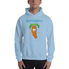 Load image into Gallery viewer, The Tamarind Man&#39;s Jam Butterfly Pea Tea Unisex Hoodie
