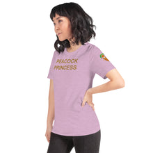 Load image into Gallery viewer, The Tamarind Man&#39;s Jam Peacock Princess Short-Sleeve Unisex T-Shirt
