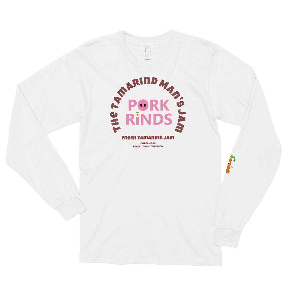 The Tamarind Man's Jam Pork Rinds Long sleeve t-shirt