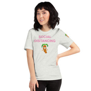 The Tamarind Man's Jam Limited Edition Social Distancing Tam Tam Pink Short-Sleeve Unisex T-Shirt