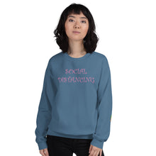 Load image into Gallery viewer, The Tamarind Man&#39;s jam Limited Edition Social Distancing Pink Unisex Sweatshirt
